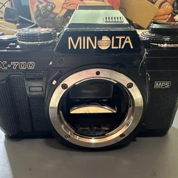 Minolta X-700 MPS 35mm Film SLR Camera For Parts Or Repair Only - Picture 1 of 7